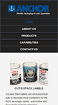 Mobile Screenshot of anchorprinting.com